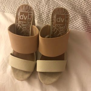 Wedge espadrille sandal